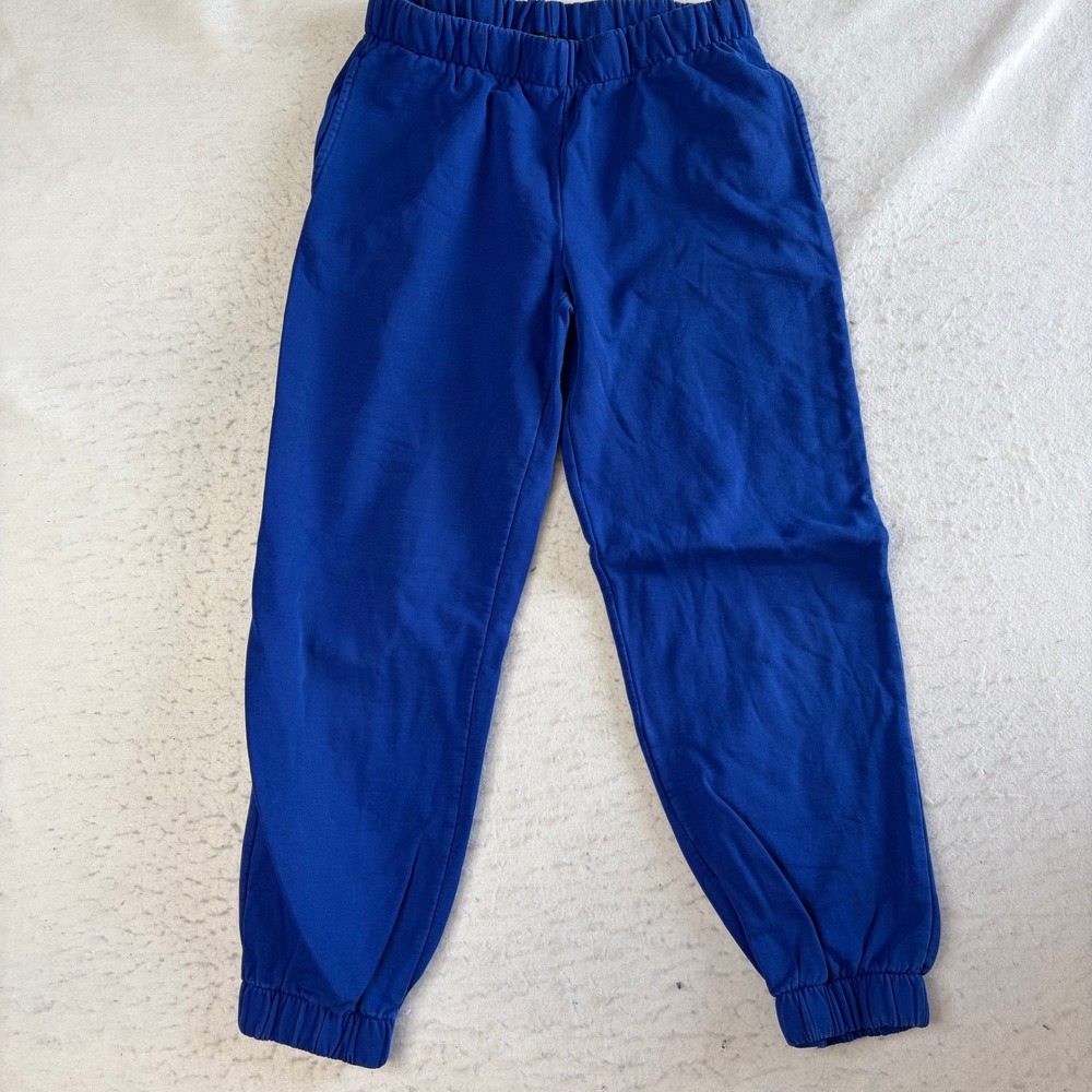 Brandy Melville Sweatpants Womens One Size Blue Rosa Elastic Waist Joggers